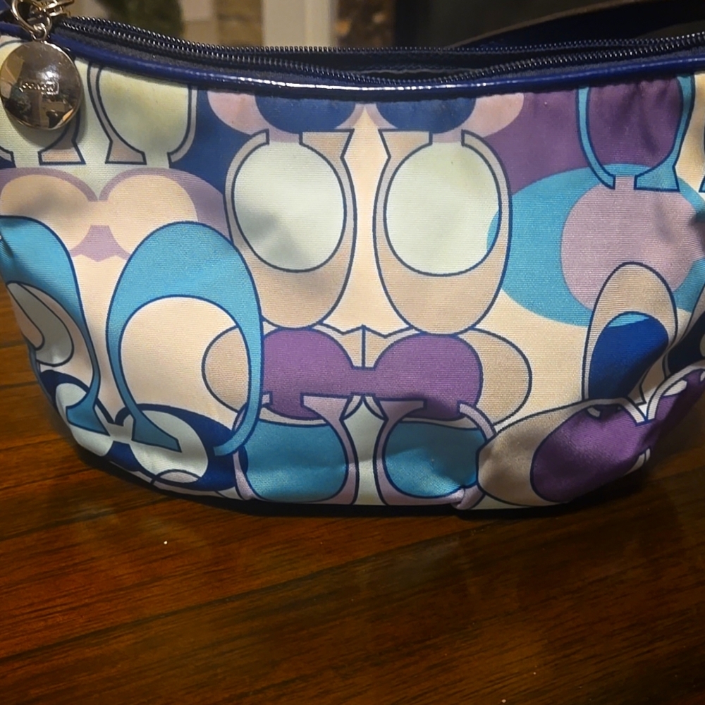 Small Coach multicolored bag